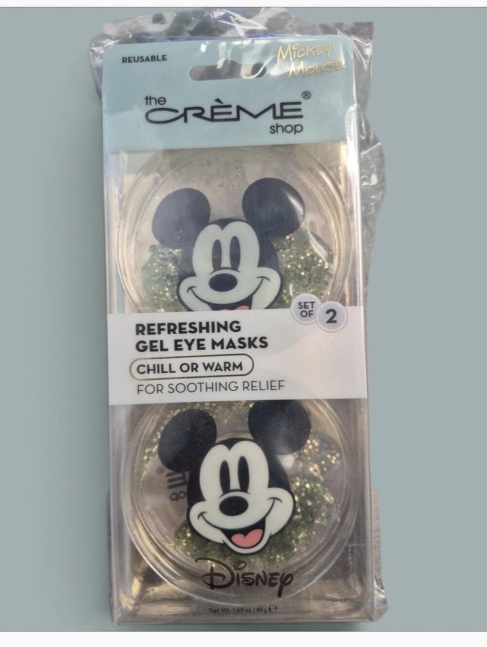 The Crème Shop Mickey Mouse Refreshing Gel Eye Masks